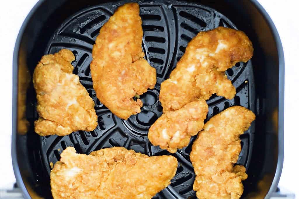 how do you cook tyson uncooked chicken breast tenderloins in the air fryer